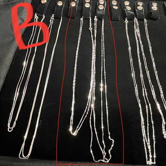 Various 925 Sterling Silver Chain Styles - Picture 4 of 9